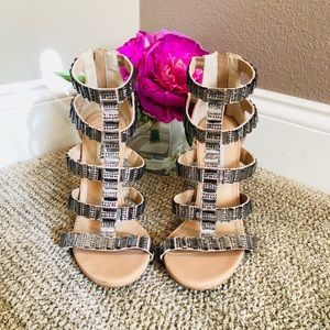 Steve Madden Famme Crystal Sandals